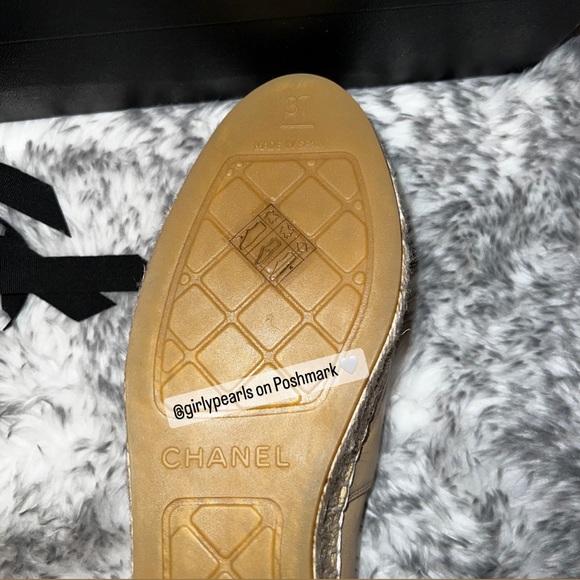 Chanel Espadrilles Women’s 37 NEW - Picture 9 of 17